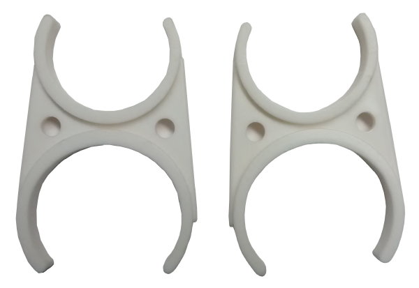 UU Clips Pair Membrane to Filter, 2.5\" to 2\"